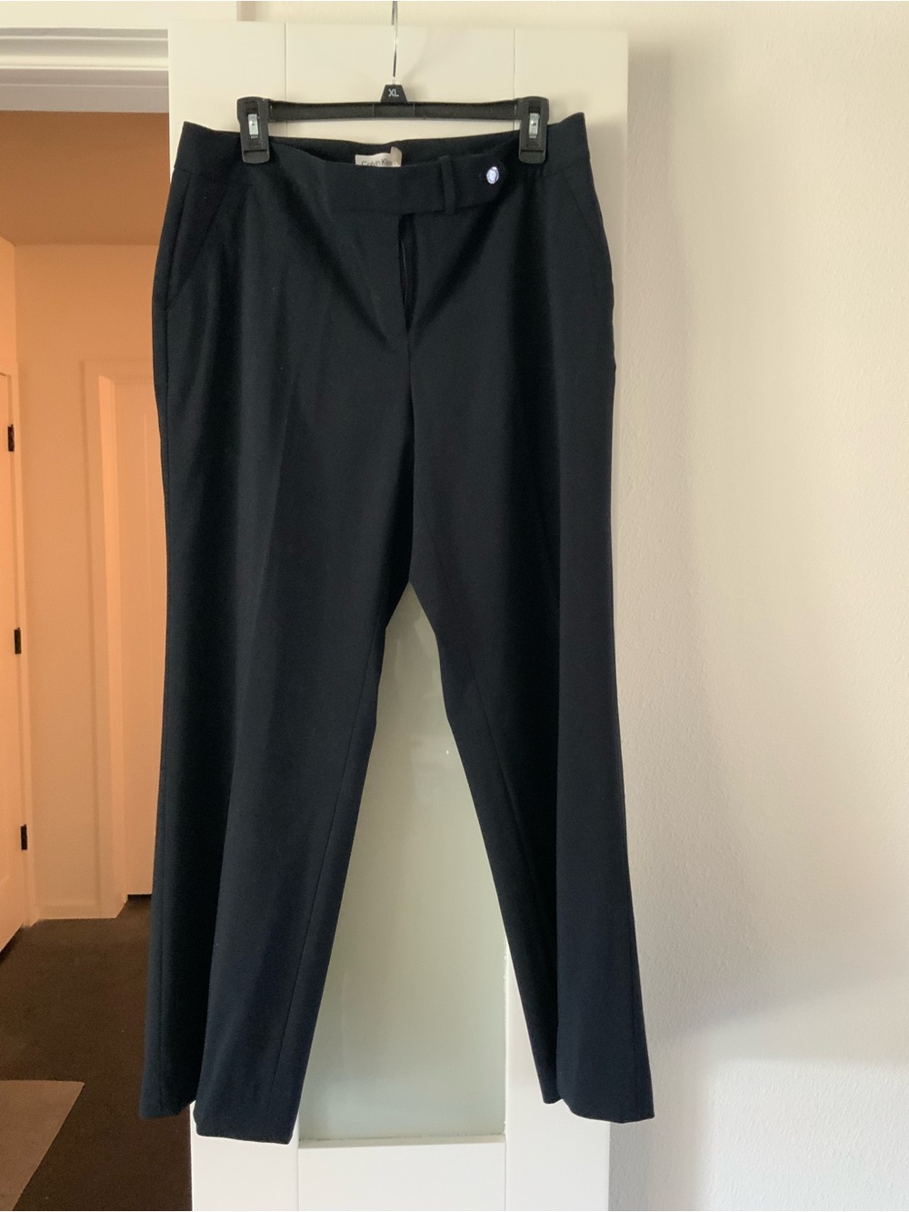Calvin Klein Black Men's Dress Pants - Slim Straight